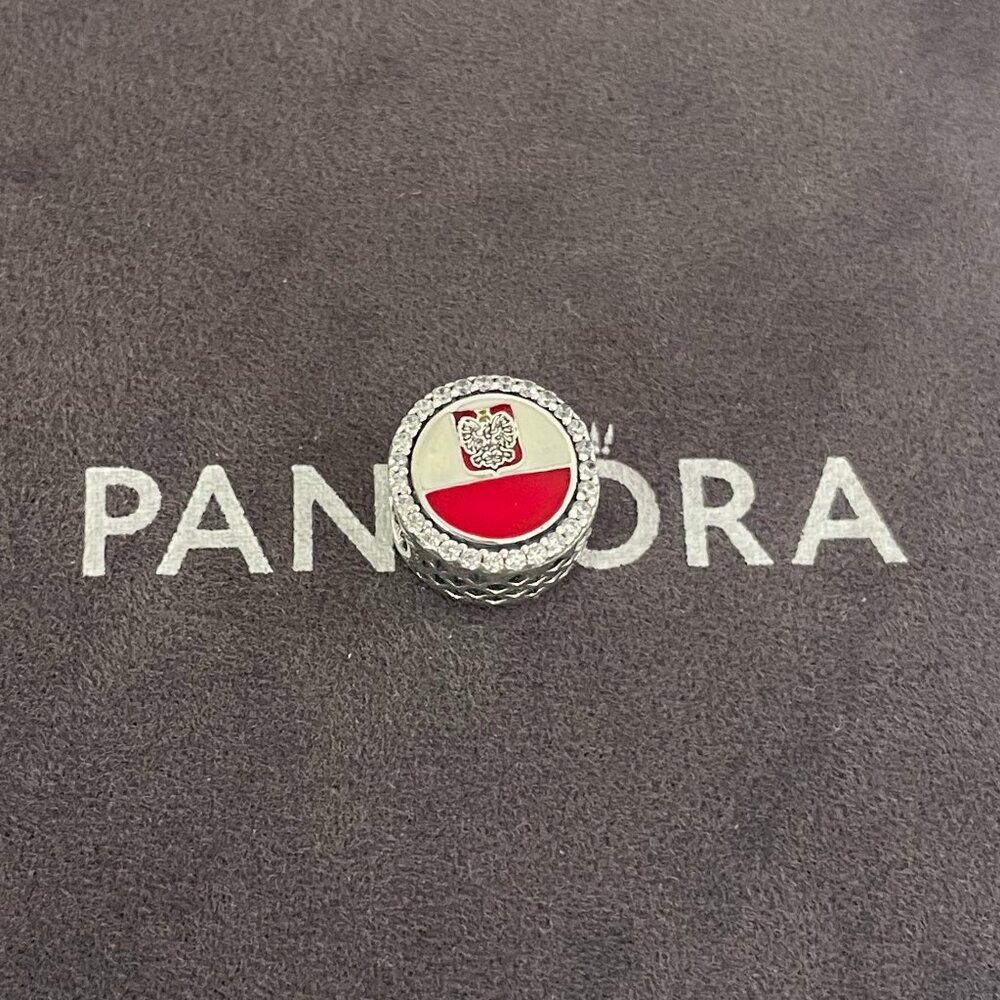 Pandora Poland Flag Exclusive Charm